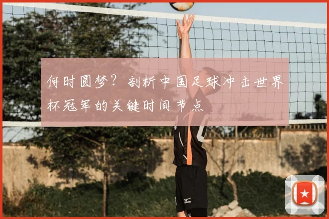 何时圆梦？剖析中国足球冲击世界杯冠军的关键时间节点